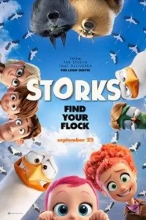 Download Storks (2016) BluRay {English With Subtitles} Full Movie 480p [300MB] | 720p [700MB] | 1080p [1.7GB]